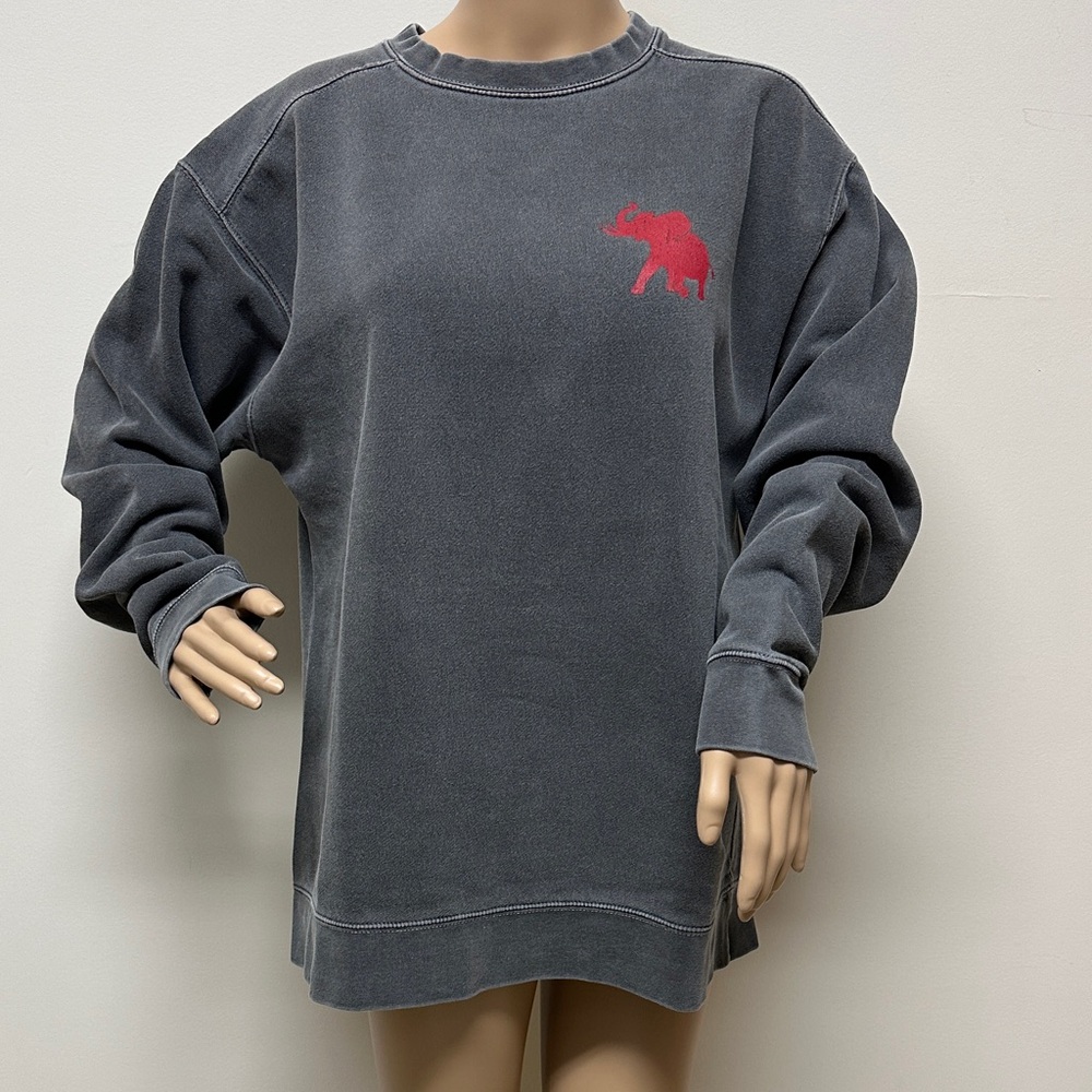 Comfort Colors Elephant Tuscaloosa Alabama sweatshirt size M